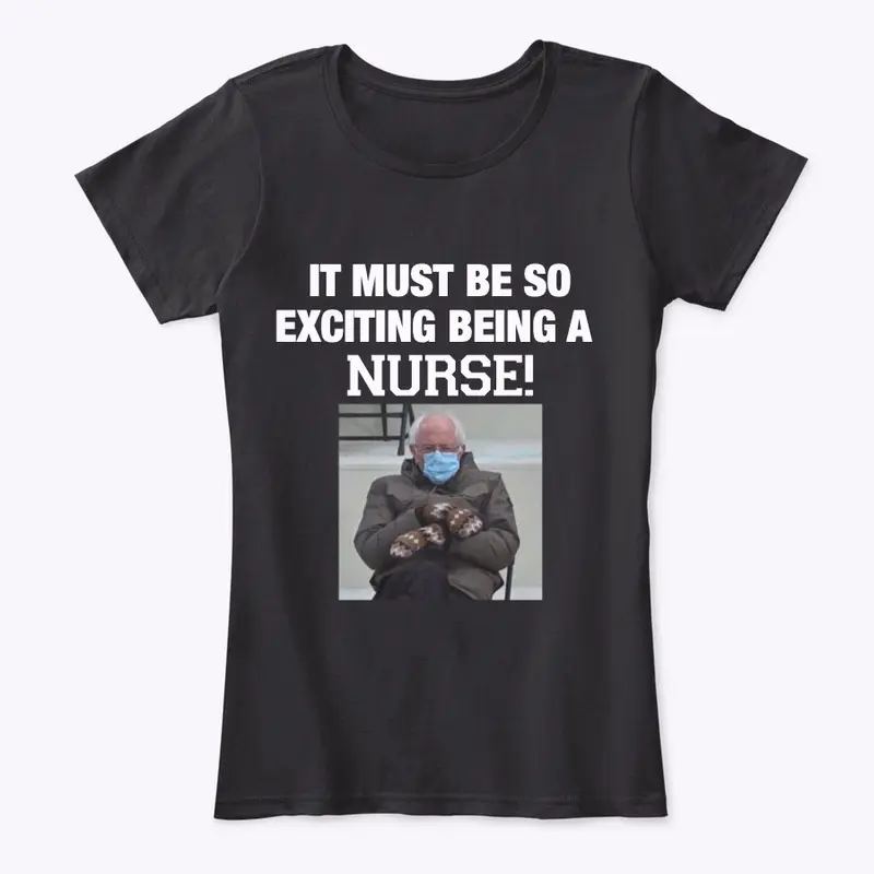 Bernie sanders nurse t shirt